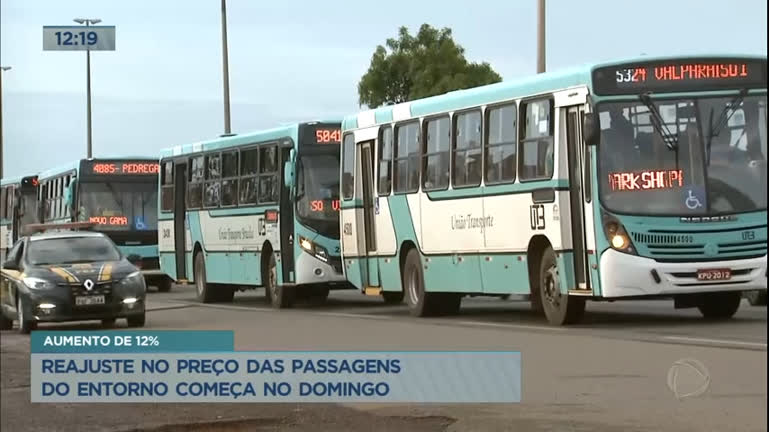 ANTT anuncia reajuste em 12% nos preço das passagens de ônibus do Entorno do DF