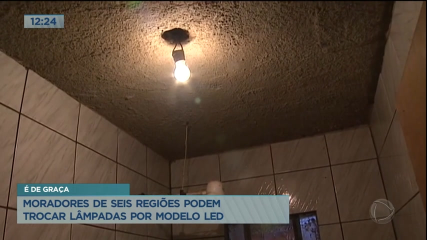 Moradores de 6 regiões do DF podem trocar lâmpadas por modelo LED gratuitamente