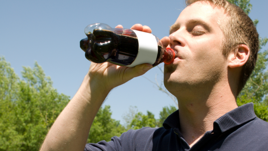 Um efeito colateral de refrigerante em homens é descoberto