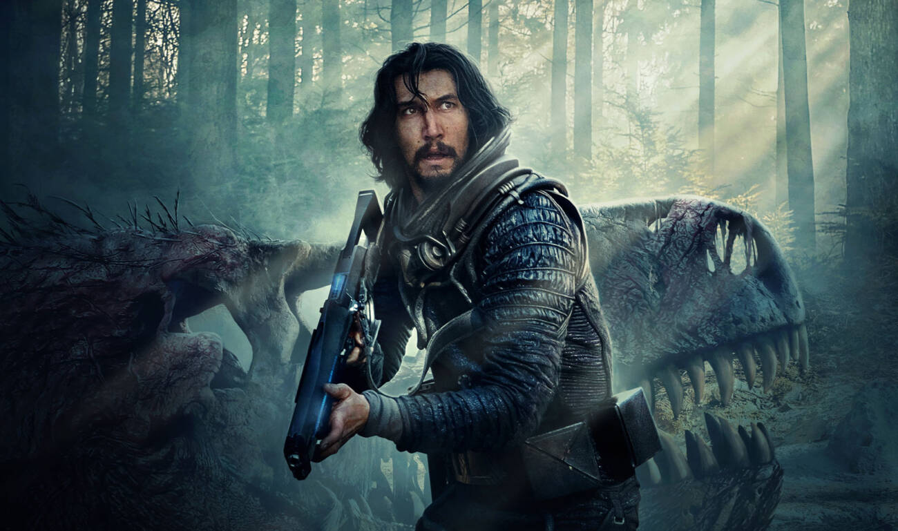 Adam Driver enfrenta Dinossauros em vídeo EXCLUSIVO de ’65 – Ameaça Pré-Histórica’