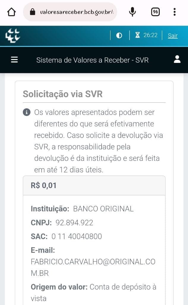 ‘Dinheiro esquecido’: diarista criou expectativa de viajar com o valor, mas só recebeu R$ 0,01: ‘Não vou nem no Centro’