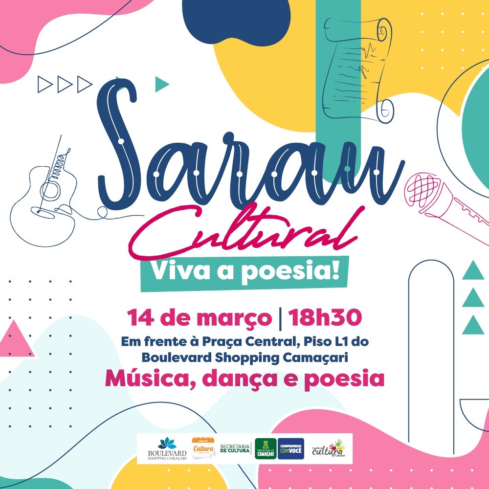 Sarau cultural celebra Dia da Poesia