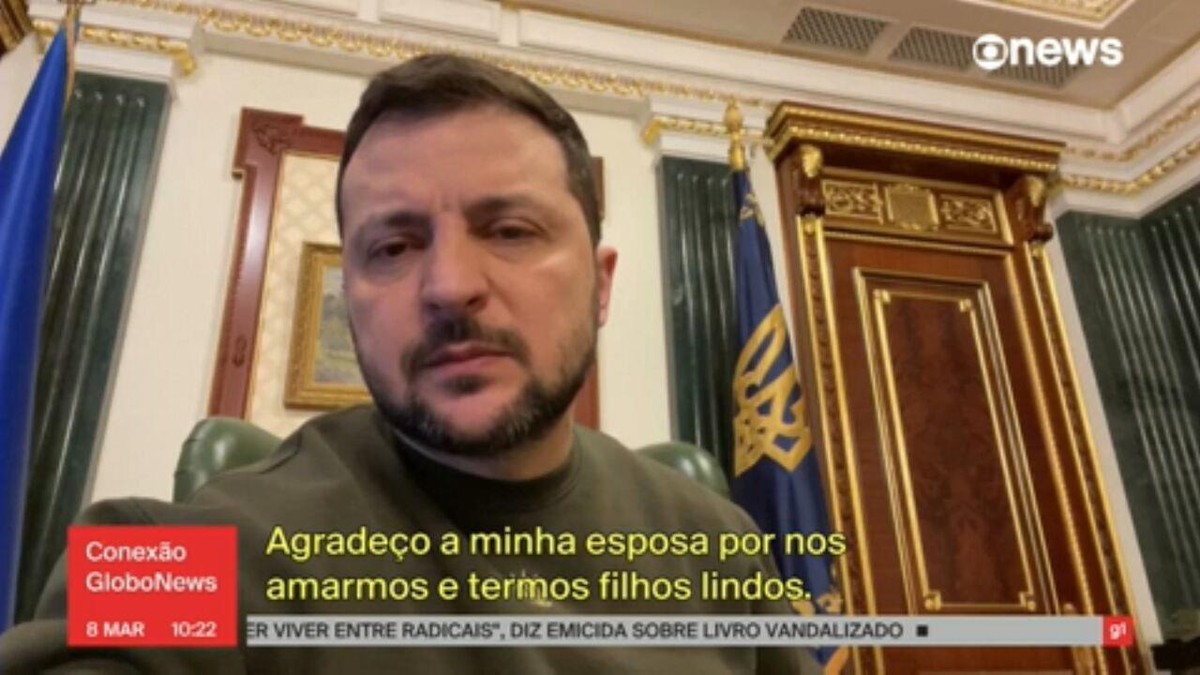 Zelensky e Putin homenageiam mulheres por papel na guerra