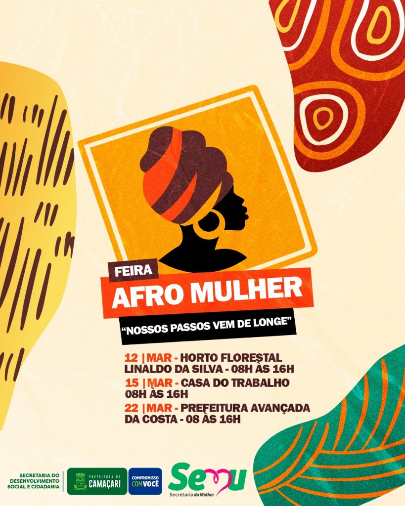 Sedes e Semu promovem Feira Afro Mulher