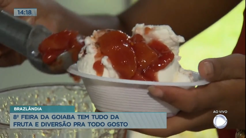 Feira da Goiaba reúne tudo da fruta e diversão para todo gosto