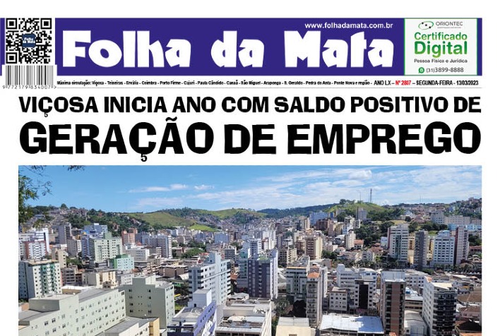 Folha da Mata 2807 – 13/03/2023