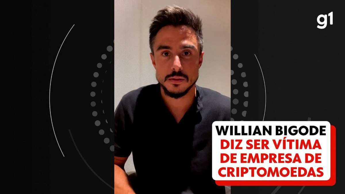 Willian Bigode diz que é vítima no esquema das criptomoedas: ‘não sou golpista’
