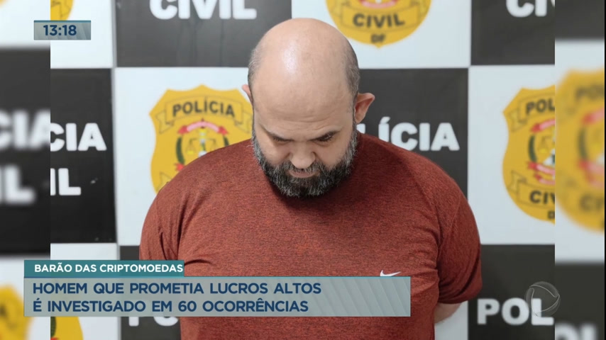 Homem que prometia lucros altos é investigado em 60 ocorrências