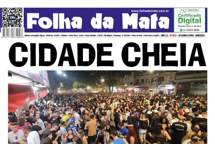 Folha da Mata 2812 – 20/03/2023