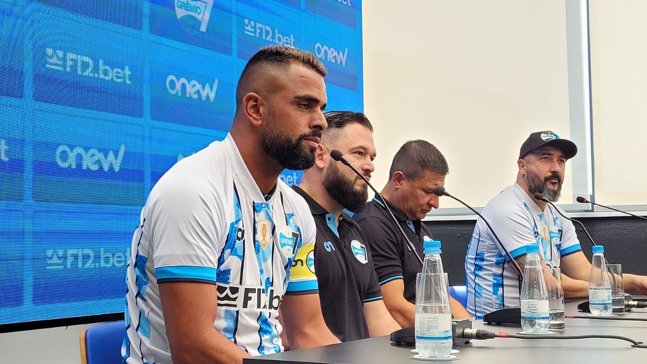 Maicon abre o jogo e fala tudo na apresentação para o Grêmio Fut7