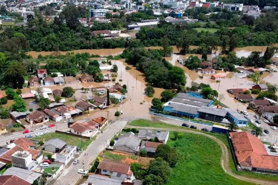 Temporais no Sul: Paraná tem 13 municípios em estado de emergência por conta das fortes chuvas