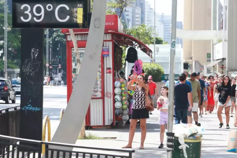 SP: Capital registra sensação de calor de mais de 40ºC nesta quarta-feira (15), diz CGE