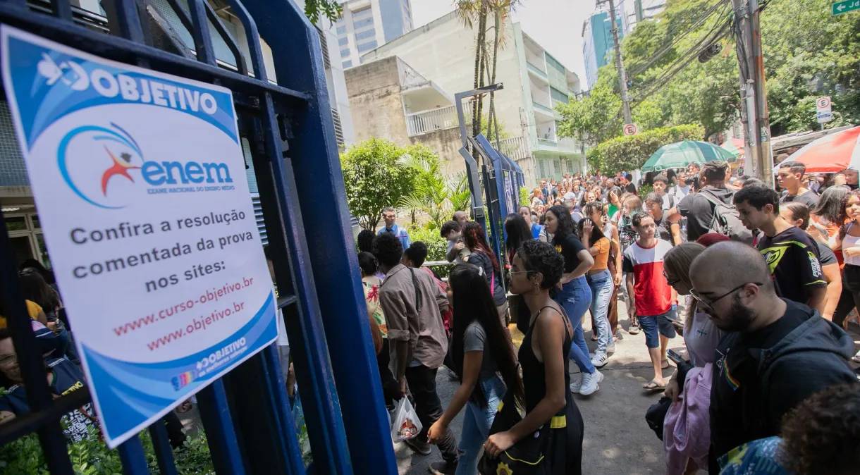 Enem 2023 tem 4.293 participantes eliminados no primeiro dia de prova