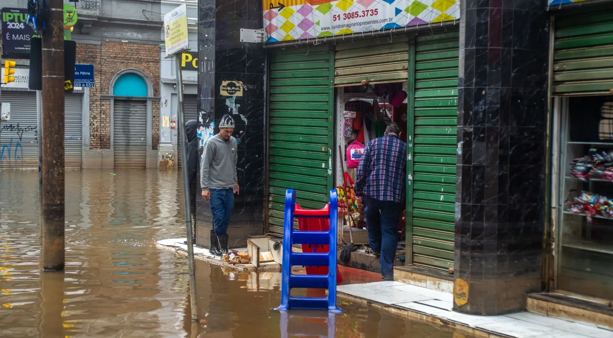 Nível do lago Guaíba tem redução de 12 cm em 24 horas e chega a 4,43 metros