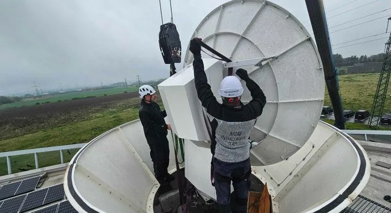 Equipamento de radar meteorológico chega ao Brasil e será instalado no RS