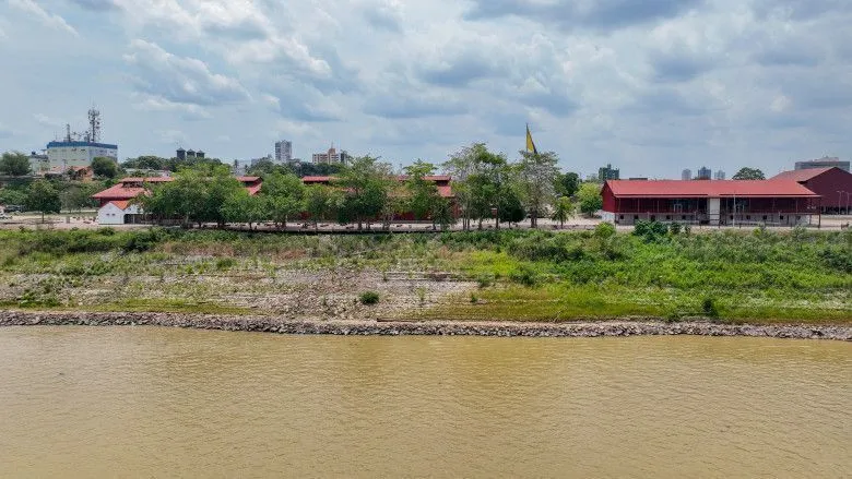 Estiagem continua em Rondônia e Rio Madeira está em cota baixa para o período