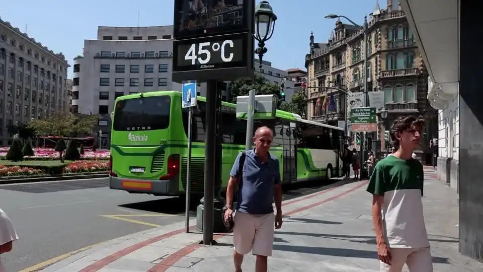 Onda de calor no verão europeu atinge o norte tradicionalmente mais frio da Espanha