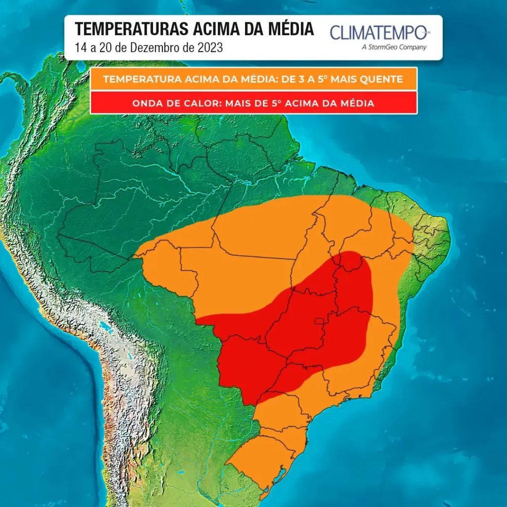 Meteorologista alerta para onda de calor que deixará temperaturas acima da média