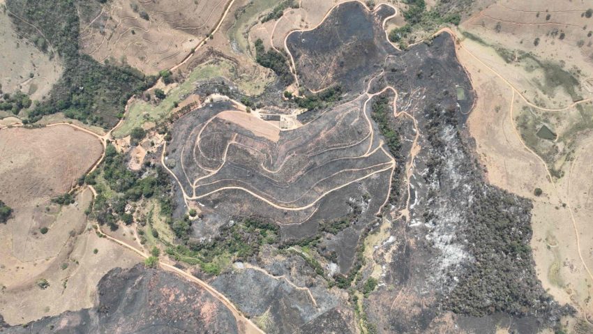 Dupla é multada em mais de R$ 330 mil por causar grande incêndio em MG