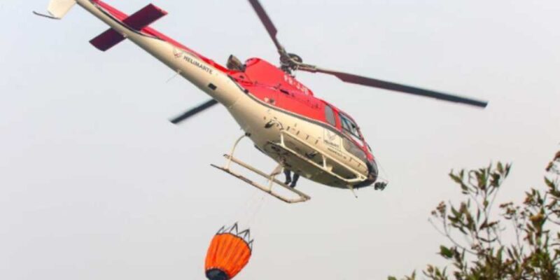 Governo de SP realiza maior operação aérea da história contra incêndios