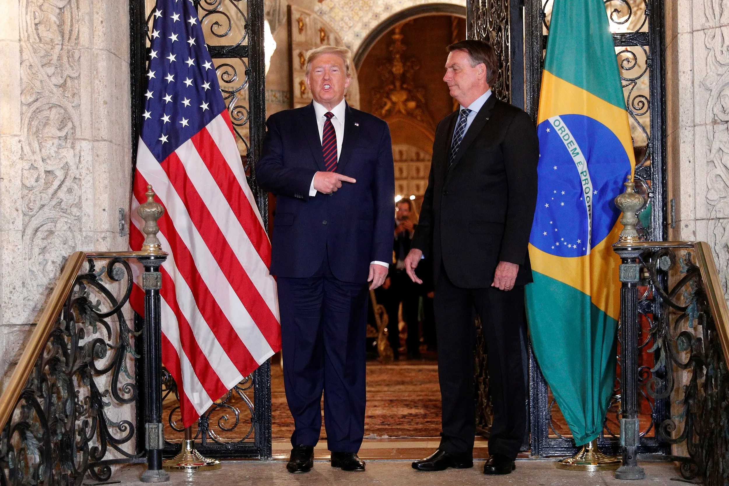 “Há muita semelhança entre eu e o Trump”, diz Bolsonaro