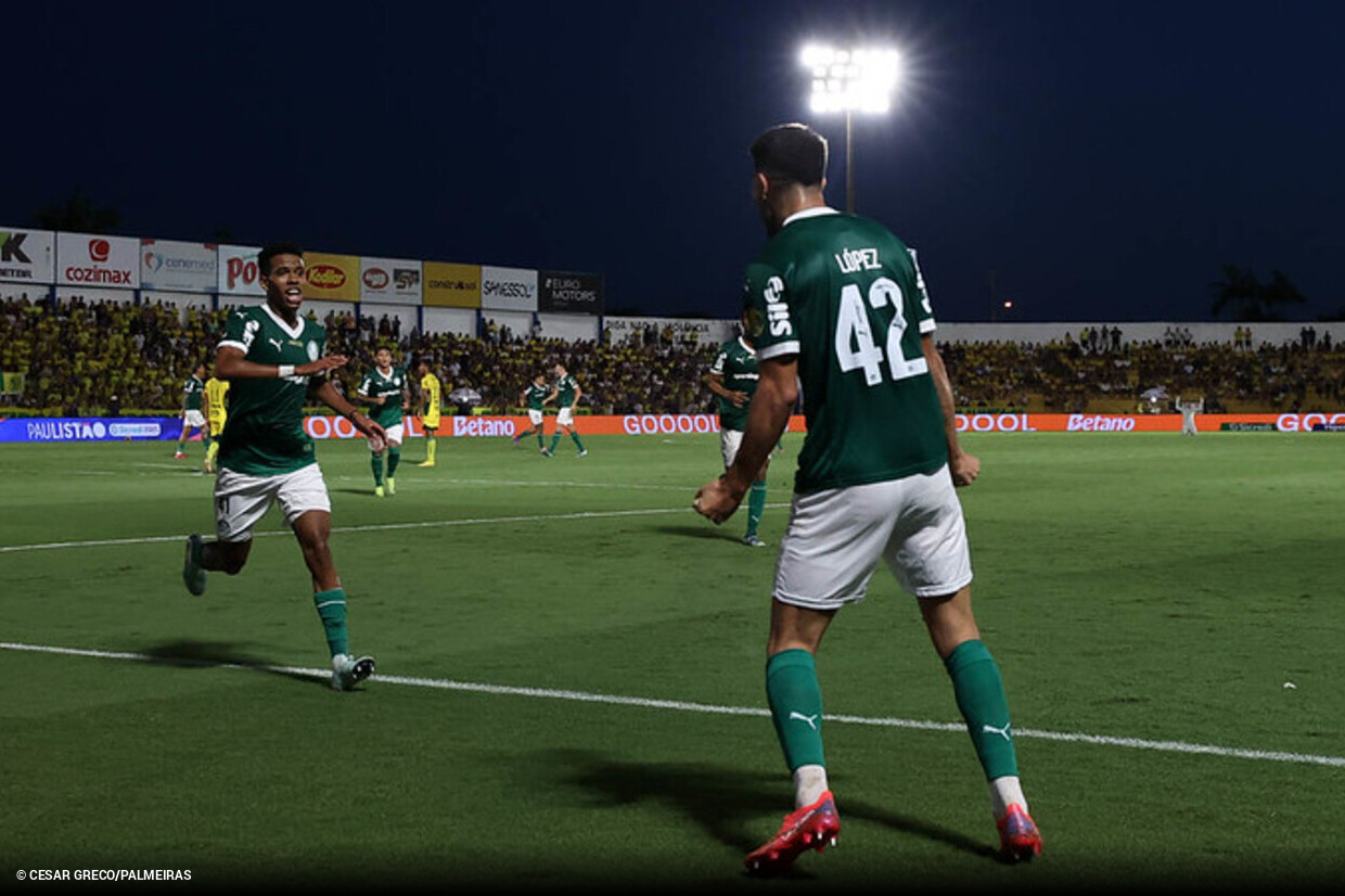 Palmeiras vence o Mirassol em jogo dramático e avança no Paulistão