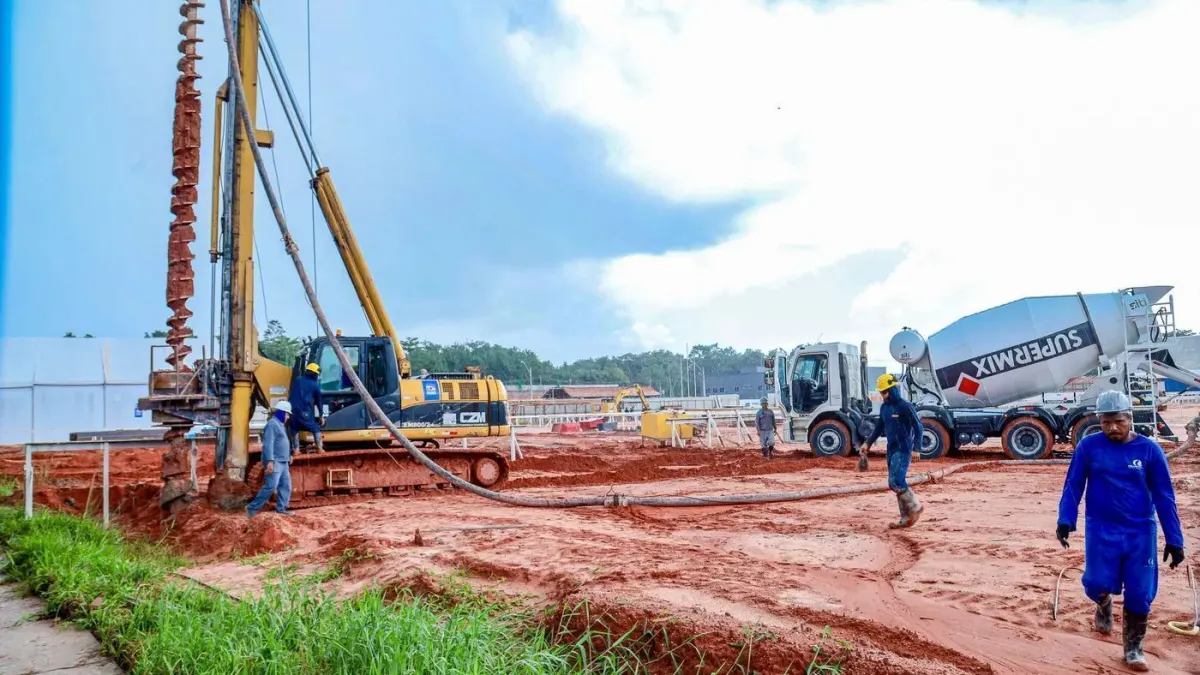 Avançam obras da Vila da COP30 para acomodação de chefes de Estado em Belém