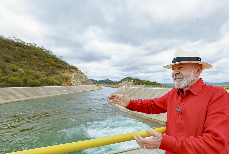 Lula: ‘Deus deixou sertão sem água porque sabia que eu ia trazer’