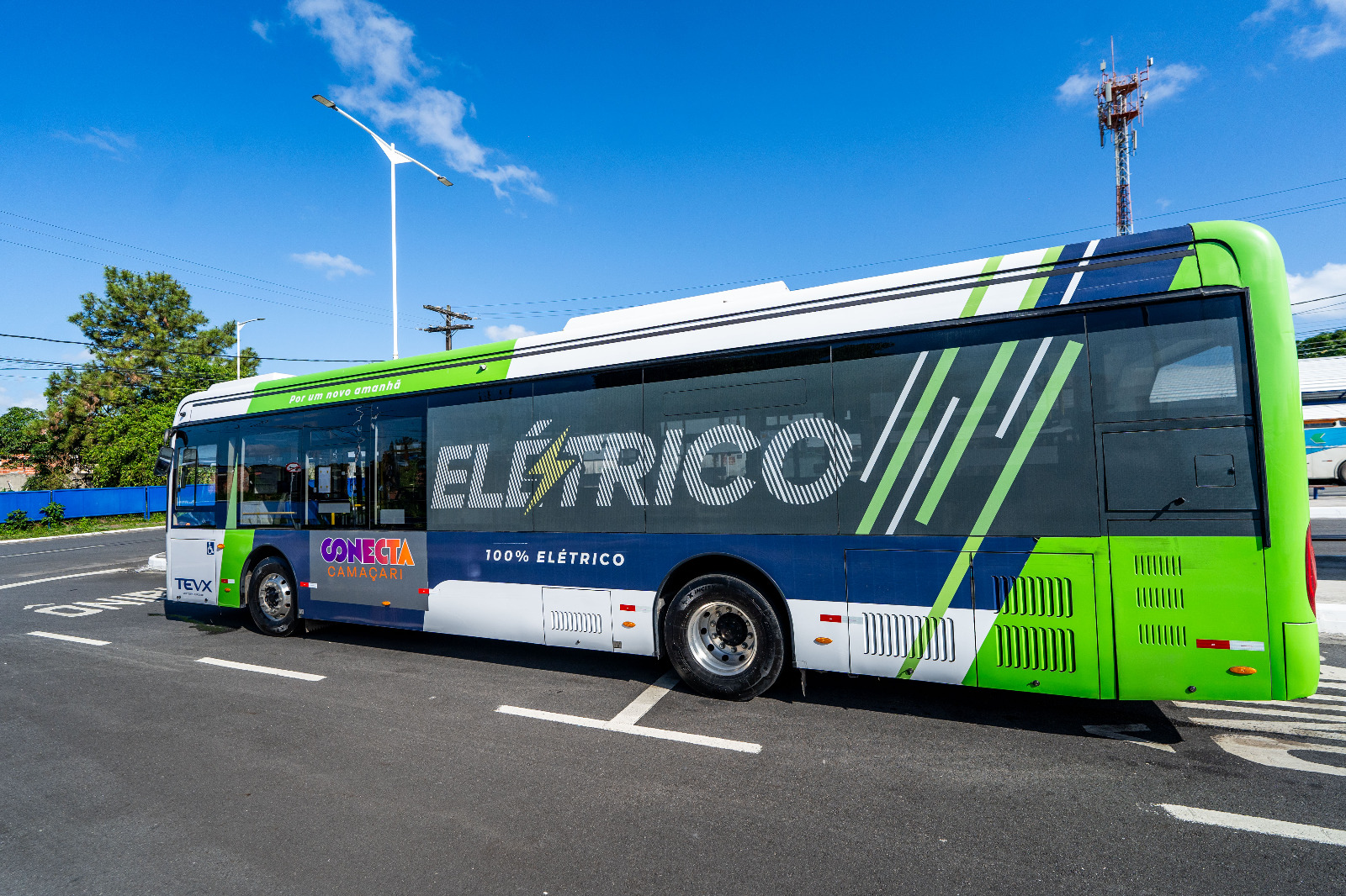 Camaçari inicia testes com ônibus elétricos para estudo de mobilidade sustentável