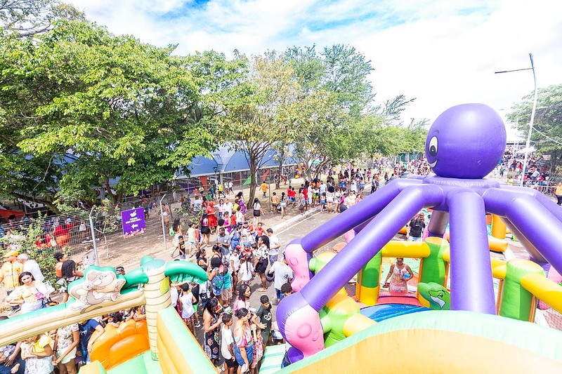 Festa do Dia das Crianças transforma Praça da Simpatia em “Parque dos Sonhos” de inclusão, diversão e encanto