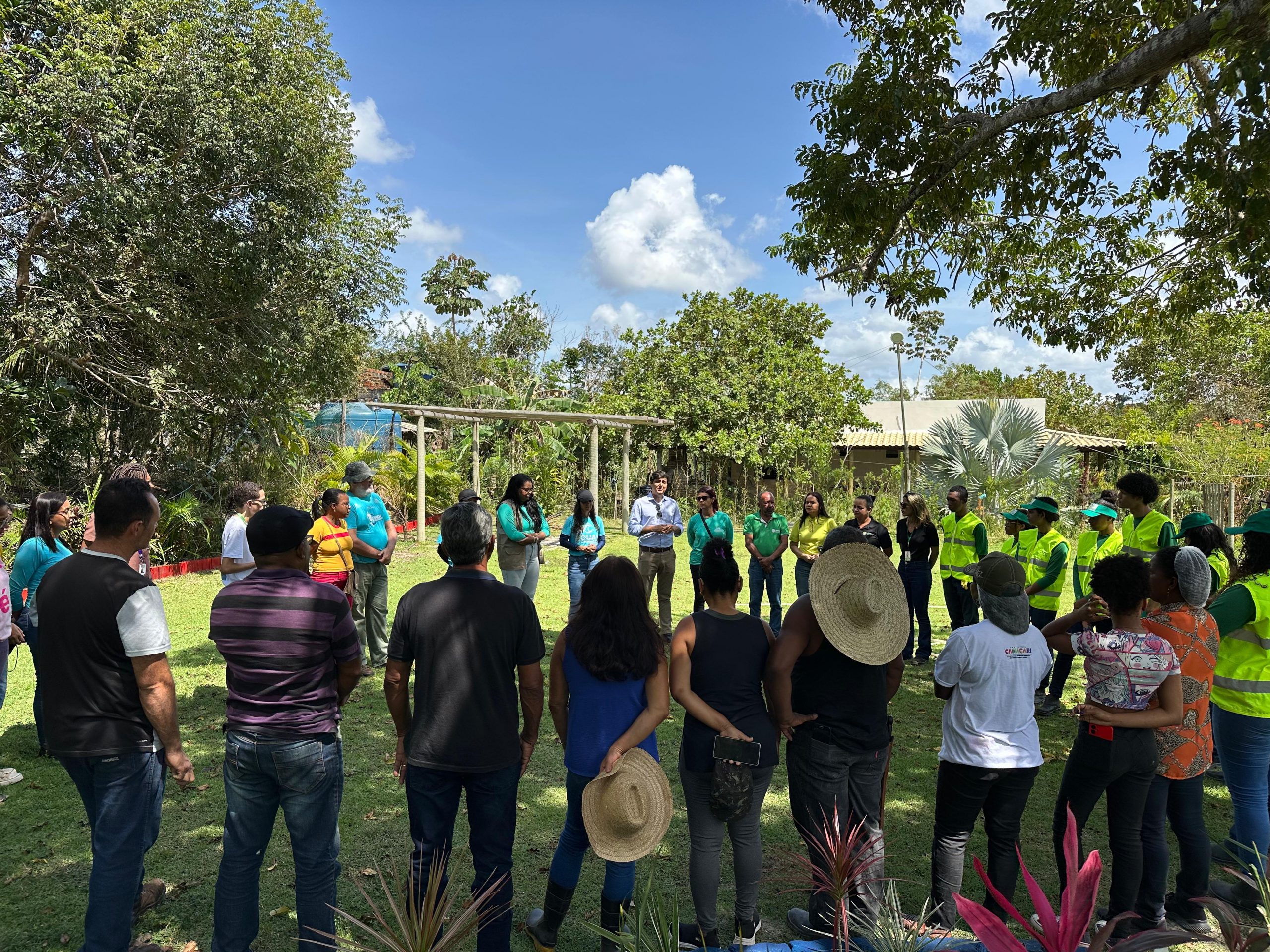 Camaçari ganha destaque nacional com projeto que utiliza soluções baseadas na natureza