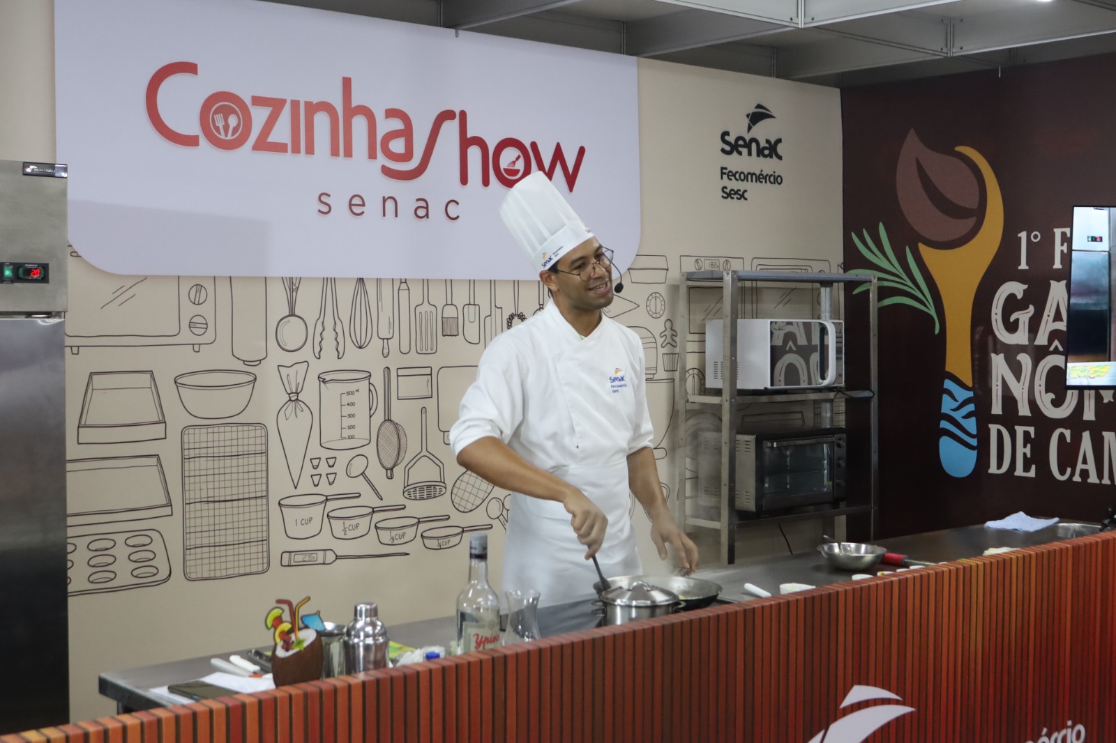 Aulas-show movimentam 1º Festival Gastronômico de Camaçari; evento segue até sábado