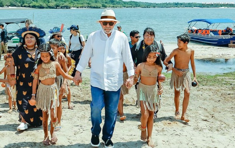 Lula ouve demandas de indígenas em reserva no Pará e encaminha novas ações