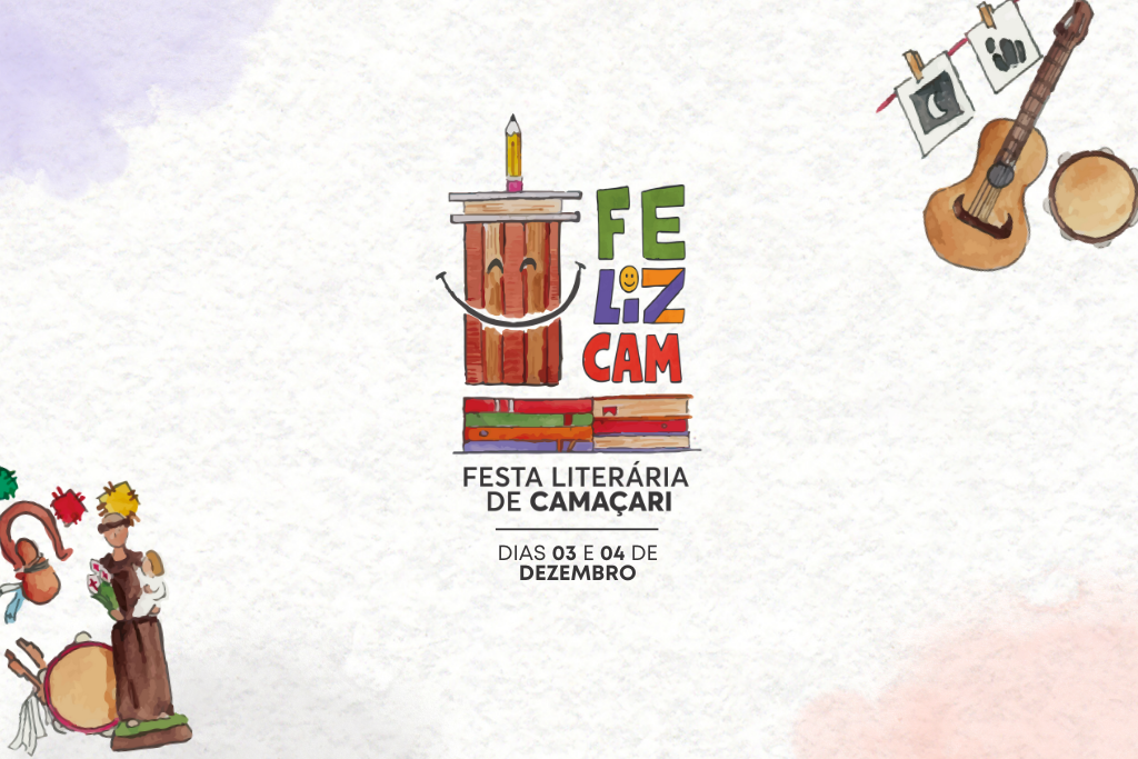 1ª edição da Festa Literária de Camaçari vai ocupar Cidade do Saber em dezembro
