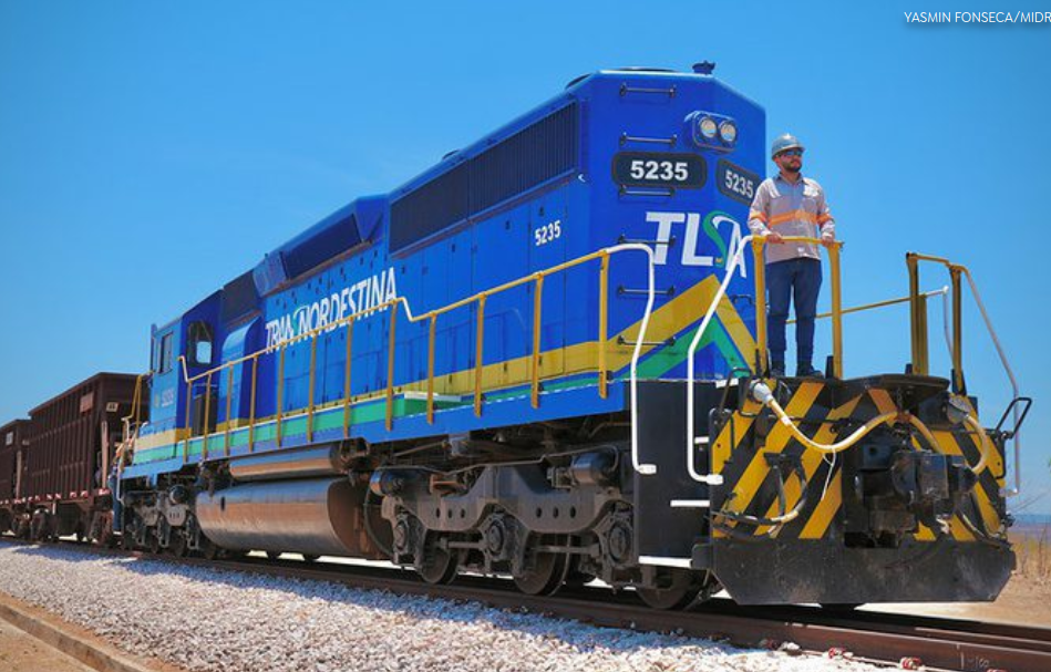 Ferrovia Transnordestina faz segundo teste operacional com carga de sorgo entre PI e CE
