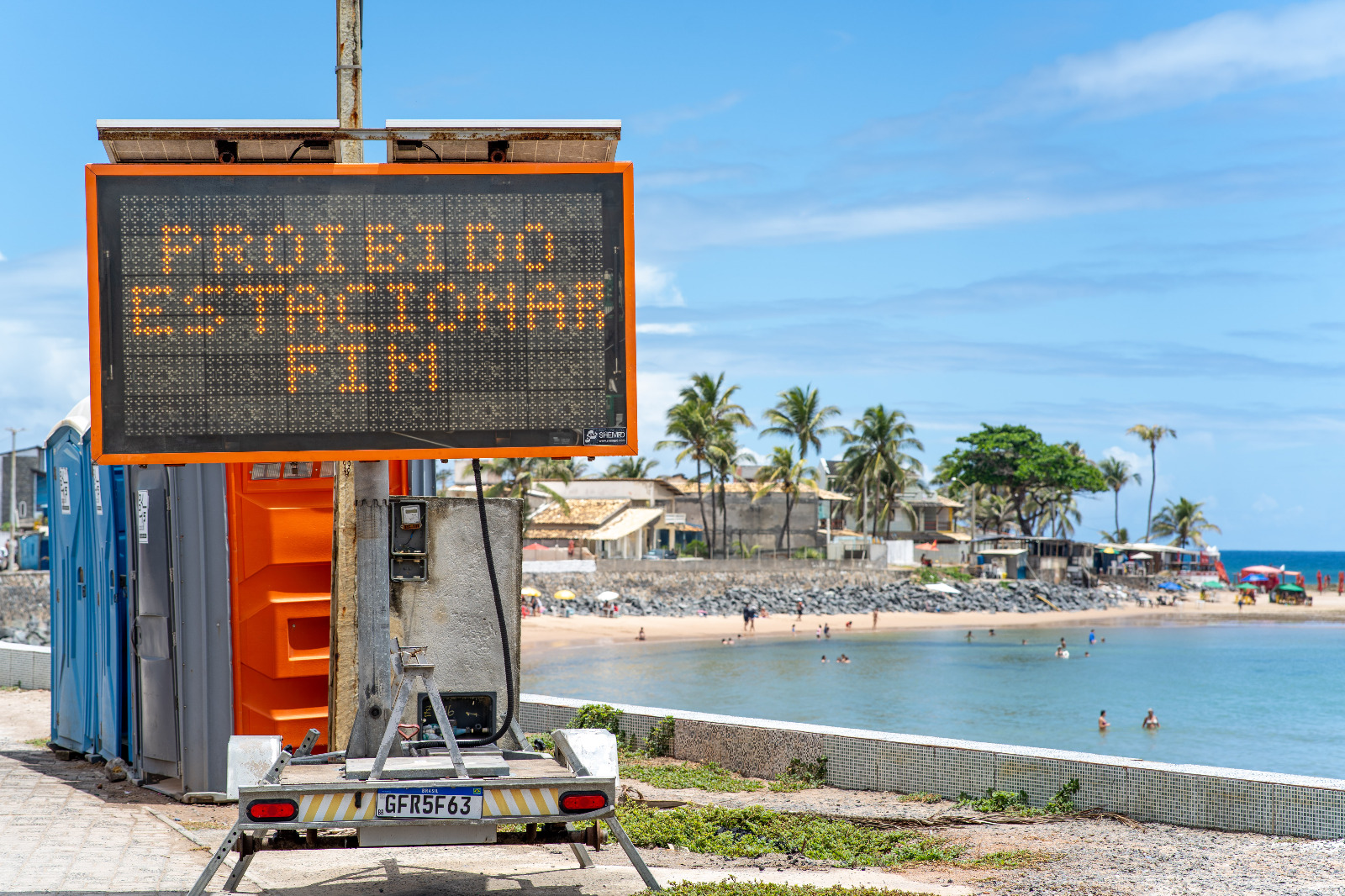 Verão Conectado: portaria disciplina tráfego de veículos na orla de Jauá