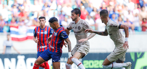Campeonato Baiano: Bahia abre vantagem, mas Jacuipense busca empate