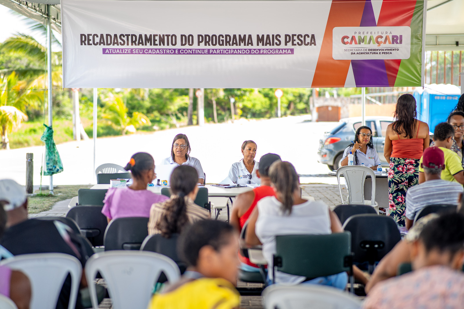 Sedap inicia recadastramento do Mais Pesca com atendimento em Arembepe