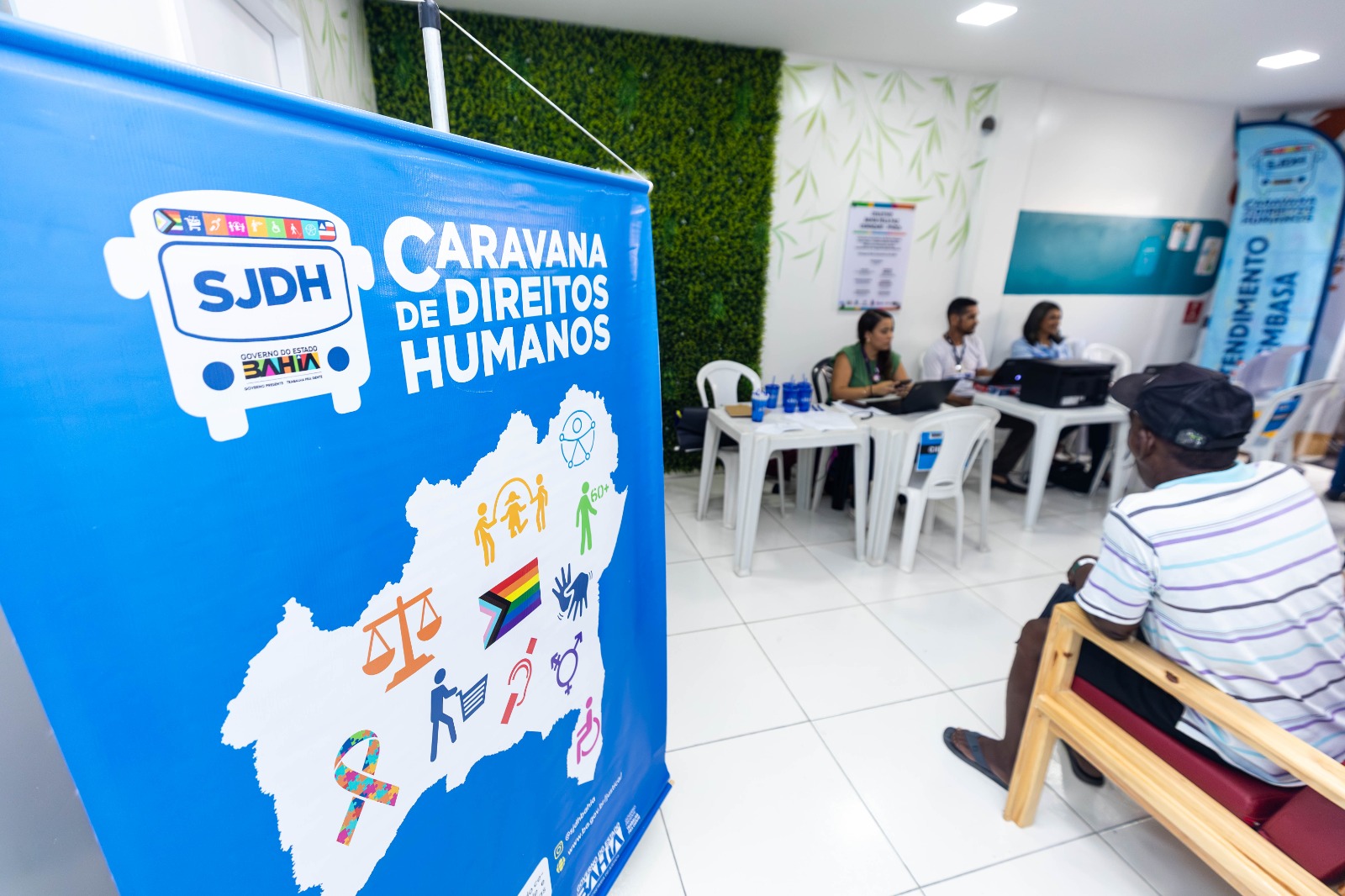 Caravana de Direitos Humanos chega a Camaçari com oferta de serviços gratuitos