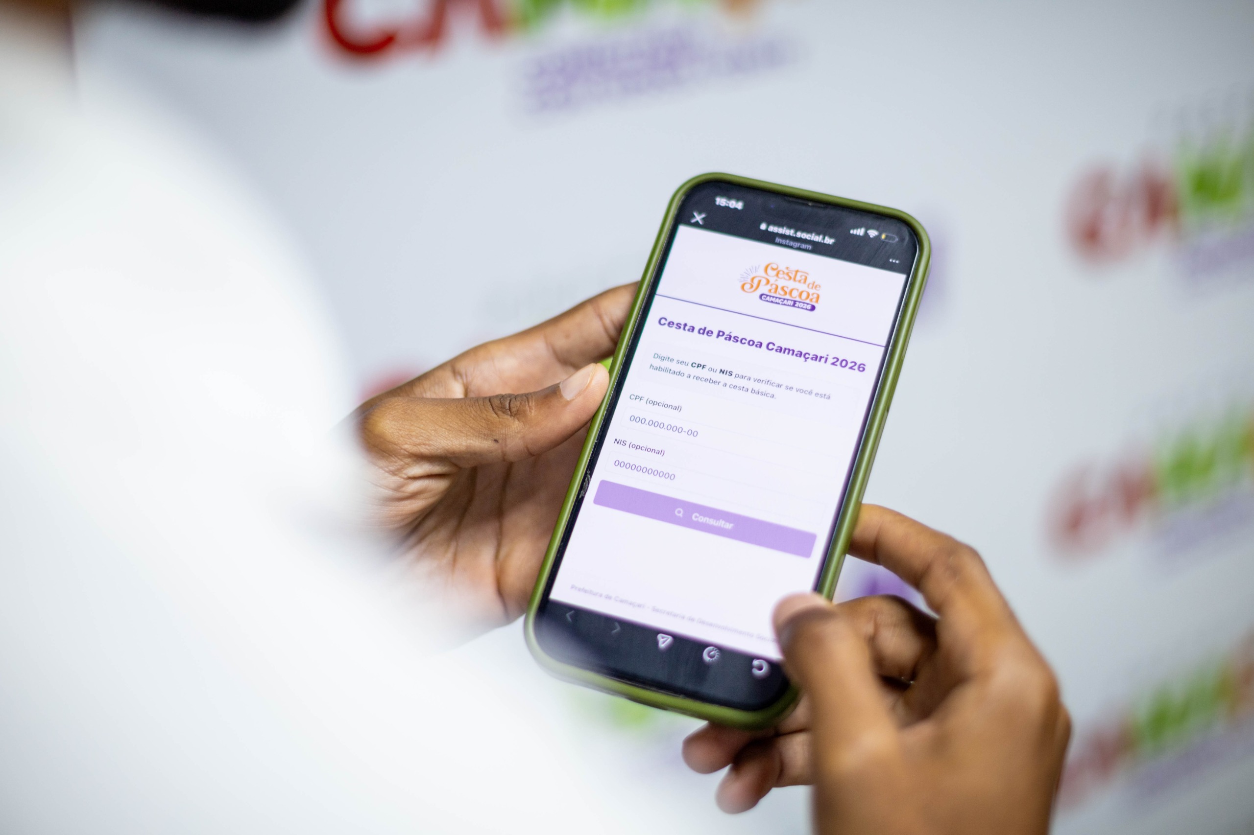 Quase 80% do público-alvo já emitiu cupom digital da Cesta de Páscoa 2026