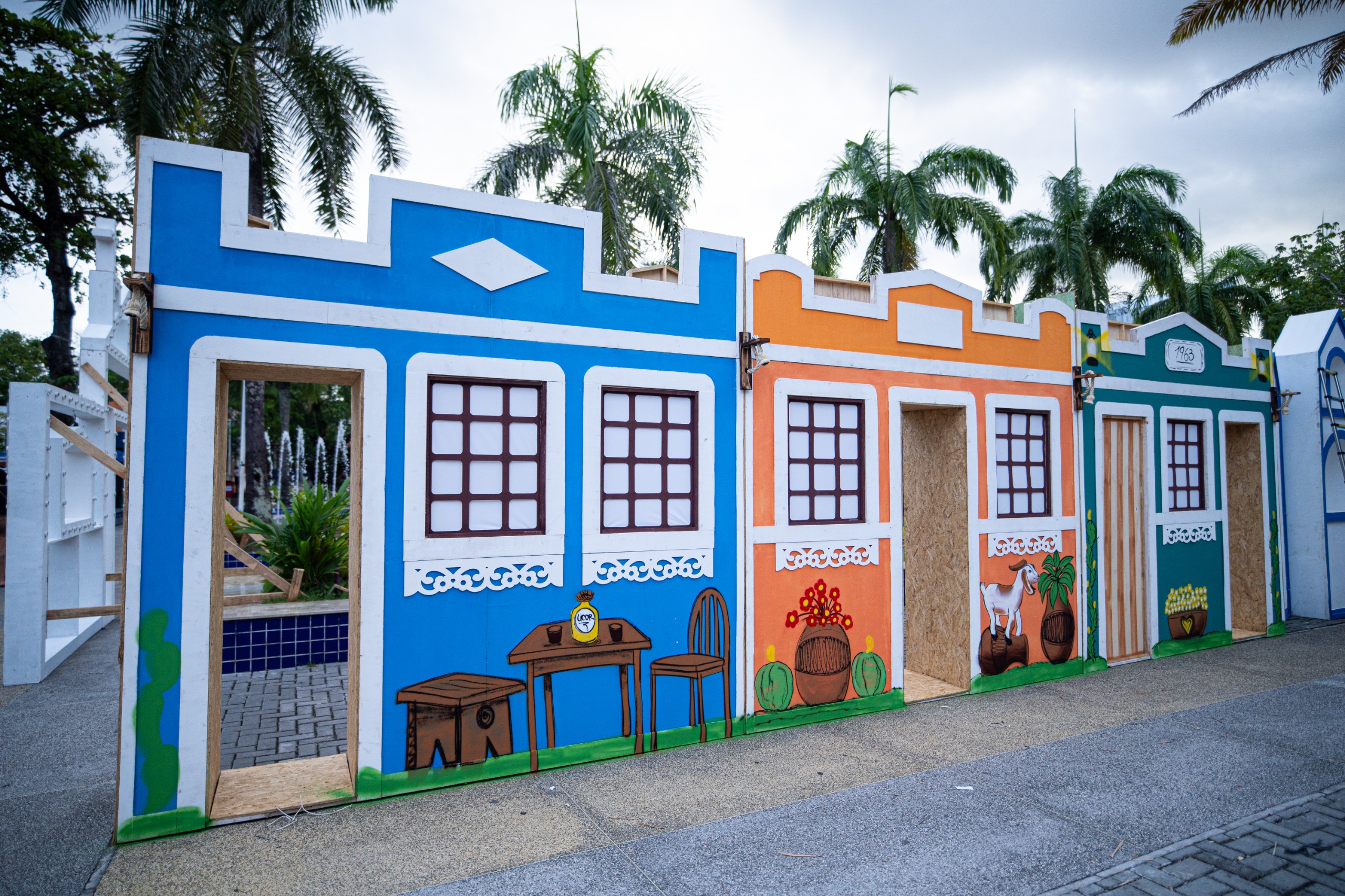 Decoração junina colore Camaçari fortalecendo cultura, comércio e potencial turístico