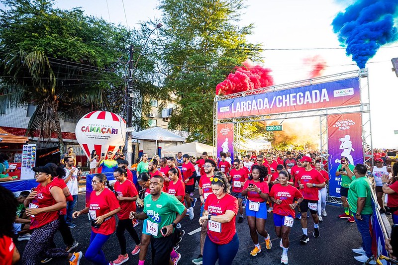 Corrida 2 de Julho reúne milhares de atletas e celebra os 203 anos da Independência do Brasil na Bahia