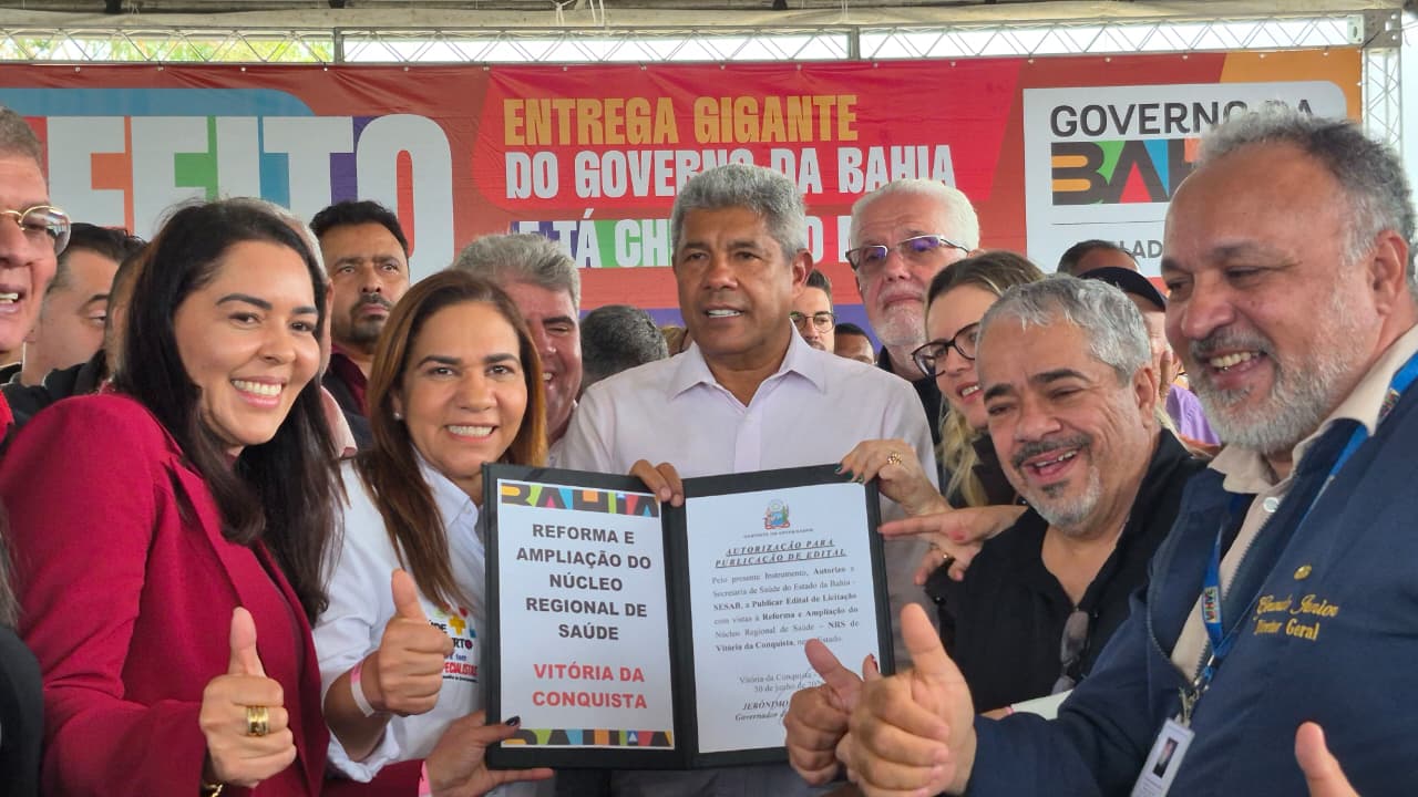 Governo da Bahia autoriza reforma e ampliação do HGVC e anuncia mais de R$ 154 milhões para a saúde do Sudoeste