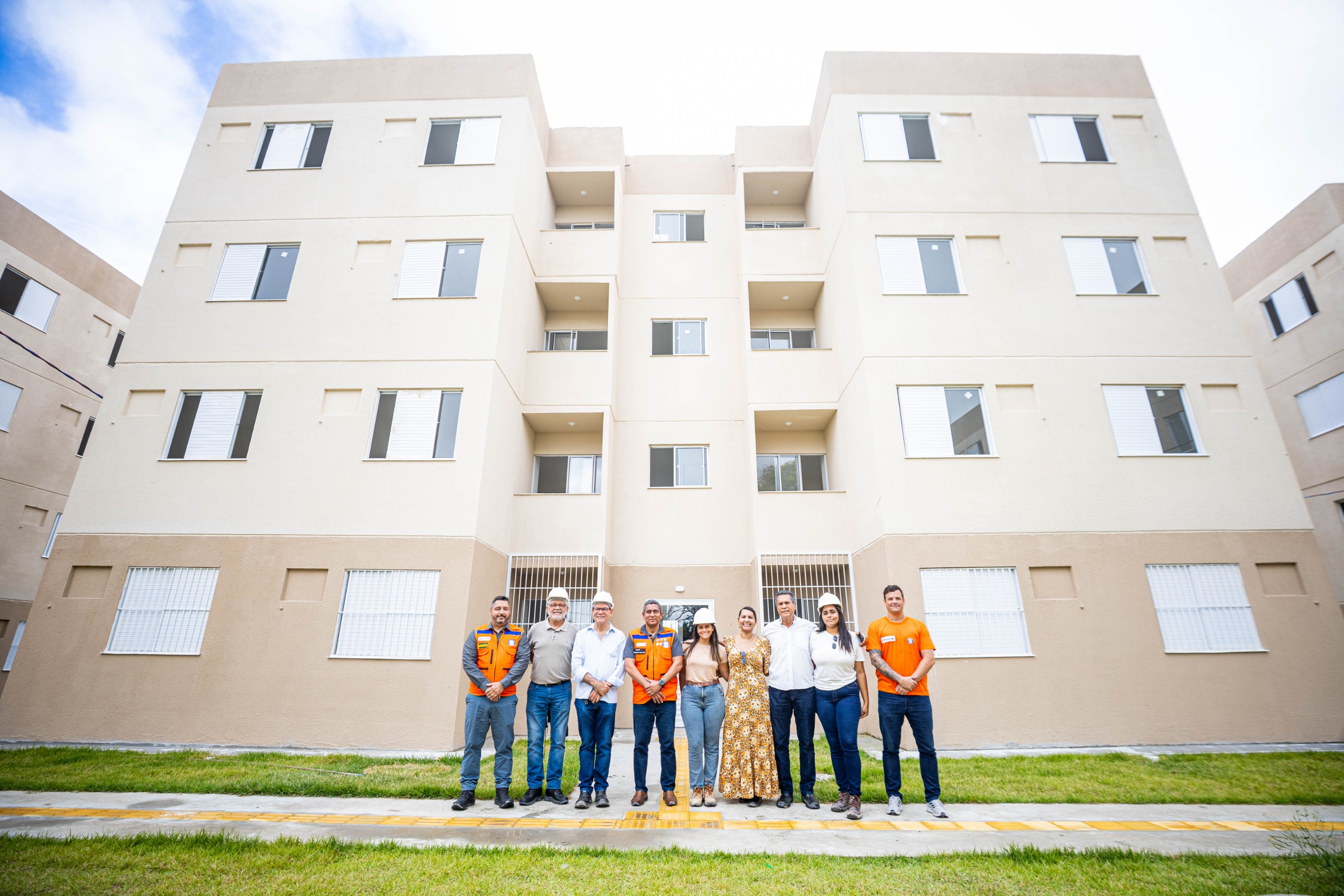 MCMV: com 98% da obra concluída, residenciais Serra Verde I e II recebem visita técnica