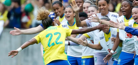 Seleção feminina faz 3 a 1 na Argentina em primeiro jogo no Beira-Rio
